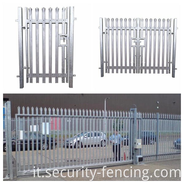 Fence di sicurezza in acciaio W&D Sezione con rivestimento in polvere di alta qualità all'ingrosso